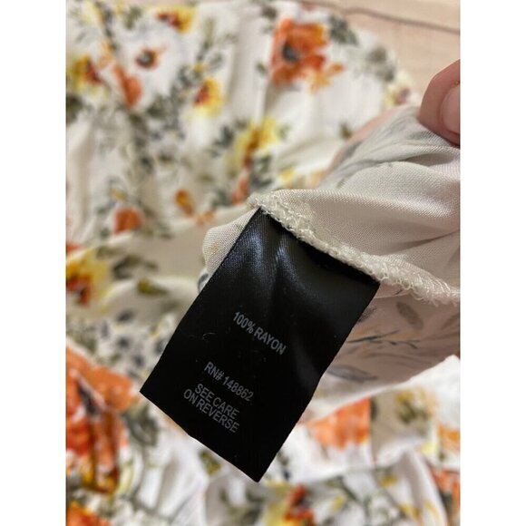 Torrid Women's Floral Maxi Challis Wrap Skirt - 1XL - Picture 10 of 10